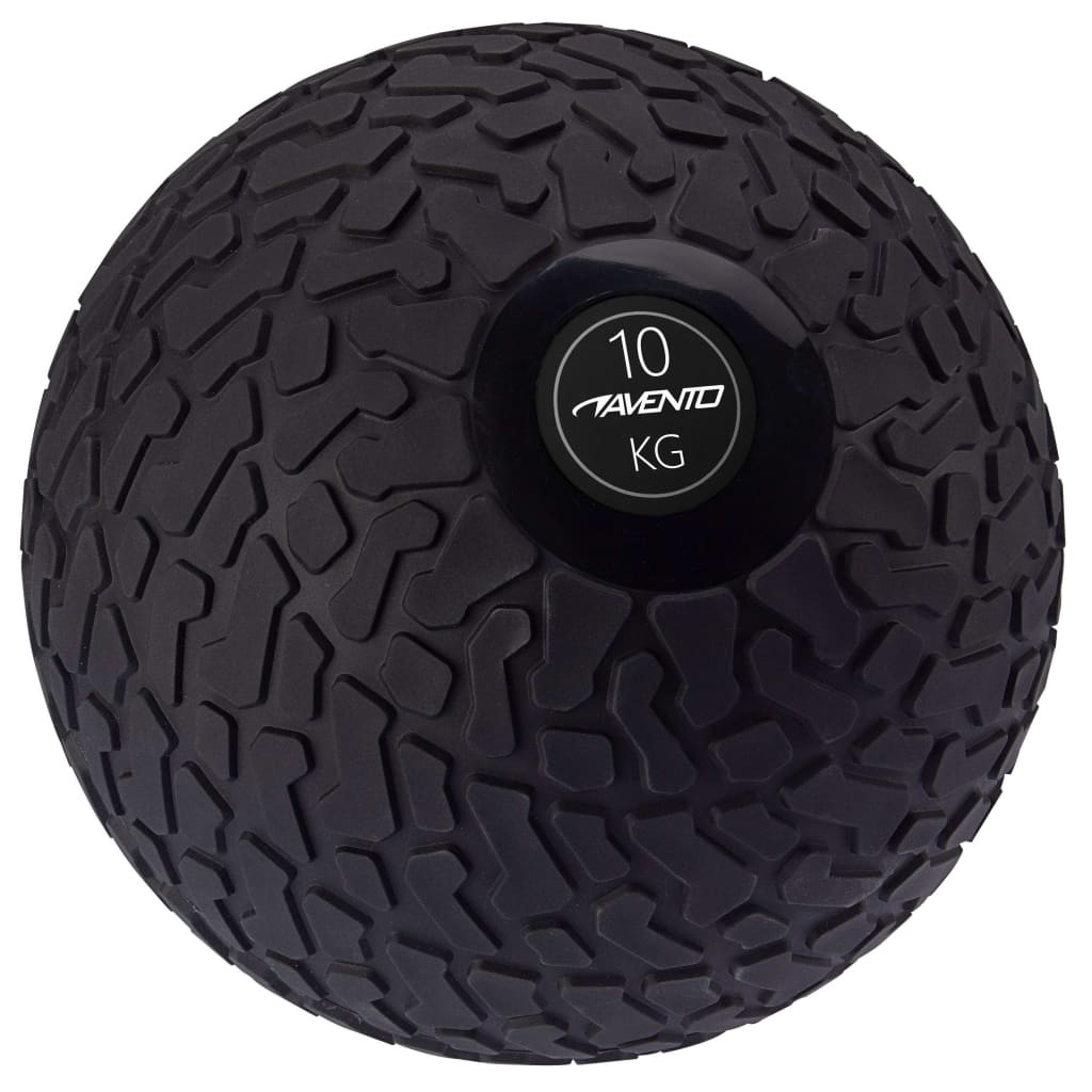 Avento Slam Ball Textured 10 kg Black